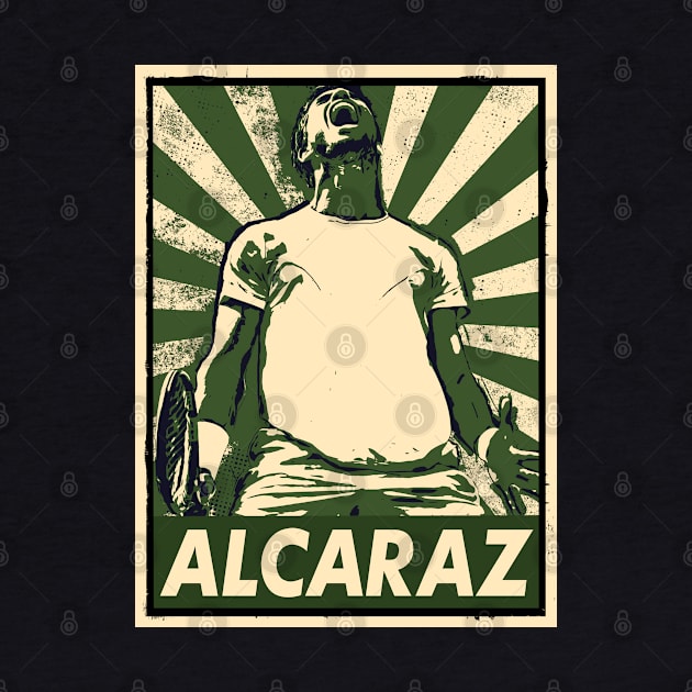 alcaraz tennis by SmithyJ88